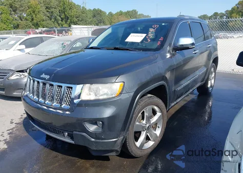 2011 Jeep Grand Cherokee Overland z USA, uszkodzony, nr VIN 1J4RS6GT6BC601428